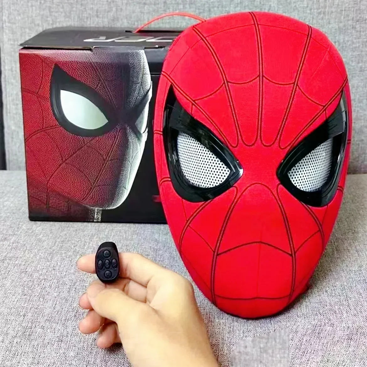 Adult Spiderman Mask Superhero Spider-Man Kids Spiderman Mask Child Funny Adult Spider-Man Mask Anime Halloween Cosplay Costume - Clikcy