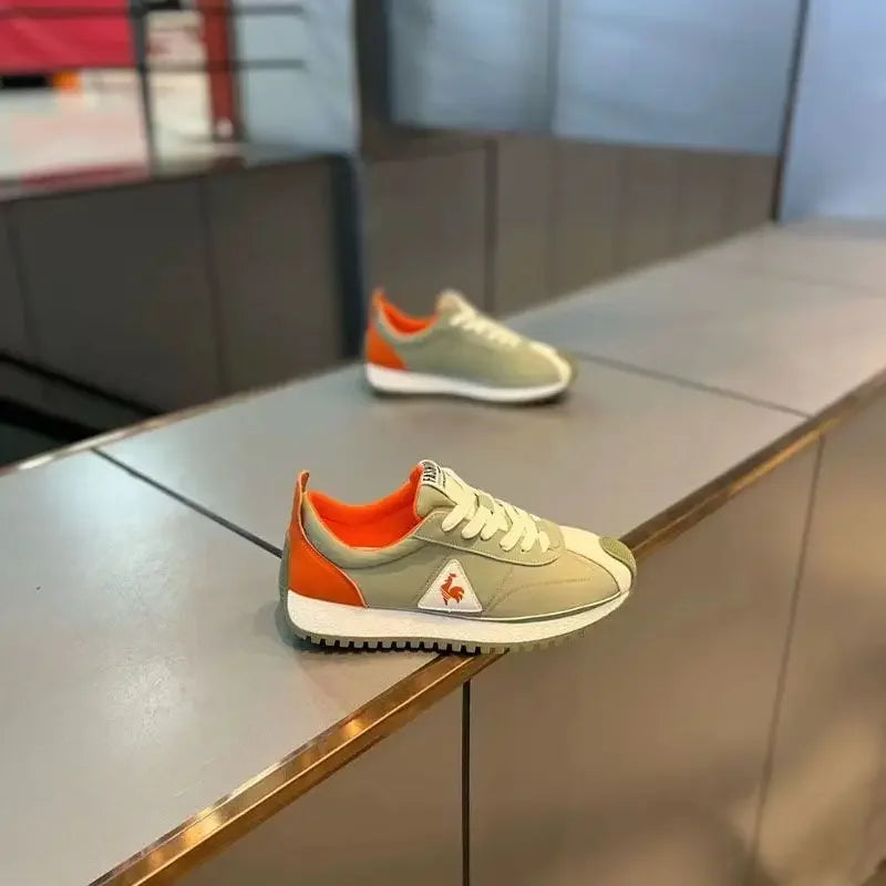 Official-website 2025 Men's Casual Sneakers Summer Comfortable Breathable Lace-up Running Shoes Men's Outdoor Soft-soled Shoes - Clikcy