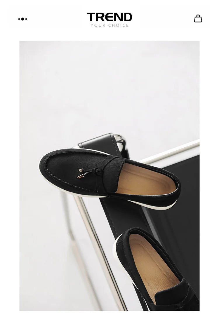 Summer Beige Moccasins For Men Comfortable Suede Casual Designer Men's Shoes Lightweight Slip-on Men Loafers zapatos para hombre - Clikcy