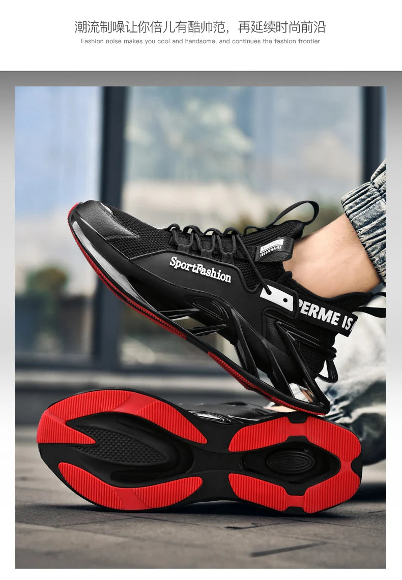 Shoes men Sneakers Male casual Mens Shoes tenis Luxury shoes Trainer Race Breathable Shoes fashion loafers running Shoes for men - Clikcy