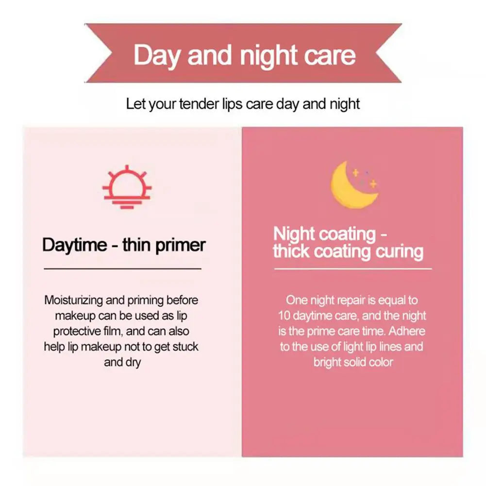 3g South Korea Lip Sleep Mask Night Sleep Maintenance Moisturizing Lip Gloss Bleach Cream Nourishing Lip Care Lip Balm - Clikcy