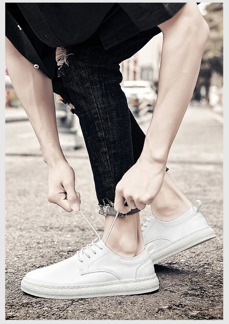 The 2025 New Men's Casual Shoes Feature A Durable and Anti-slip Upper, A Fashionable and Versatile Sole, and Are of High Quality - Clikcy