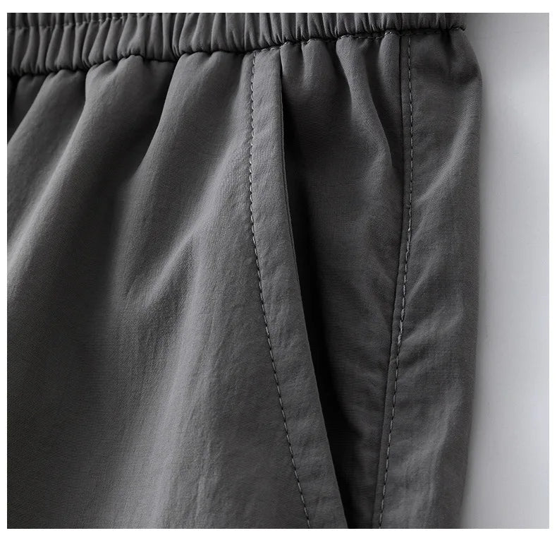 Plus Size 10xl 9xl 8xl Men's Straight Cargo Pants Spring Summer Multi-Pockets Streetwear Wide Leg Casual Baggy Straight Trousers - Clikcy