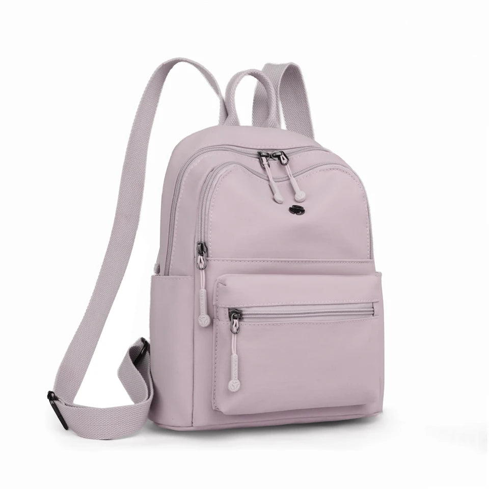 Casual Multi Pockets Backpacks for Women Waterproof Nylon Daypack Women Lightweight Back Pack Ladies Large Capacity Travel Bags - Clikcy