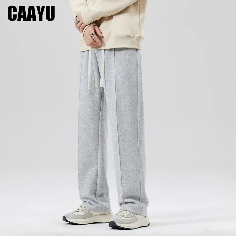 CAAYU Men's Jogger Sweatpants Fashion Hip Hop Japanese Streetwear Drawstring Casual Baggy Trousers Sports Loose Gray Pants Mens - Clikcy