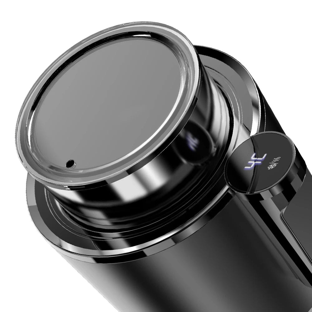 12V Smart Cooling & Heating Car Cup with Temperature Display 2 In 1 Car Heating Cooling Cup Cooling Drink Can Baby Bottle Warmer - Clikcy