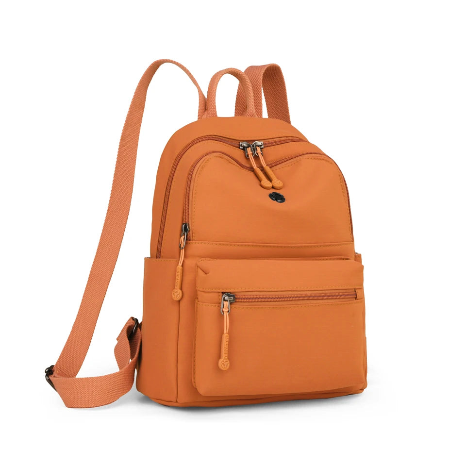 Casual Multi Pockets Backpacks for Women Waterproof Nylon Daypack Women Lightweight Back Pack Ladies Large Capacity Travel Bags - Clikcy