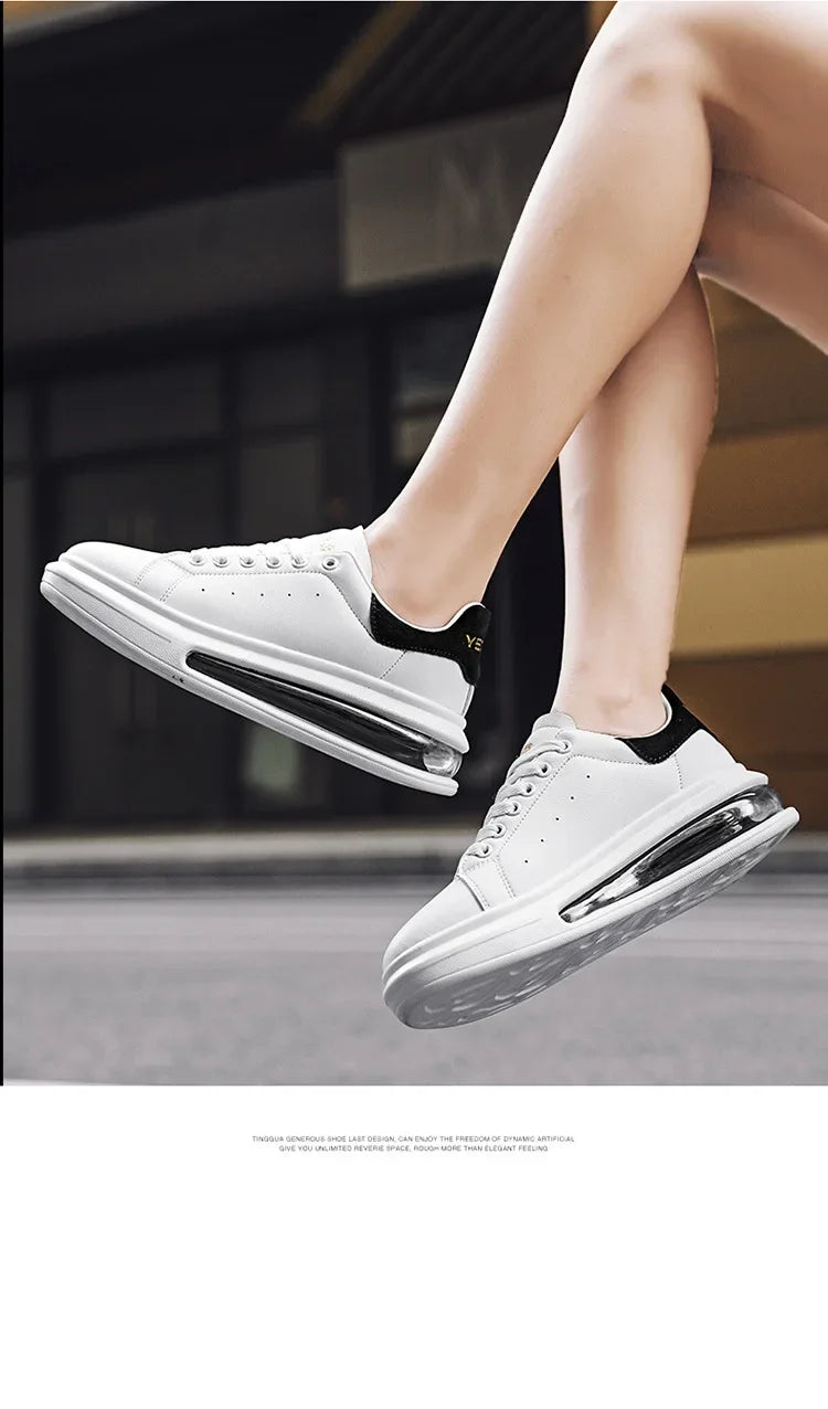 Casual Fashionable Couple Shoes Men's Women's All-Season Running Sneakers Polyester Sole Rubber Surface Chinese Made - Clikcy