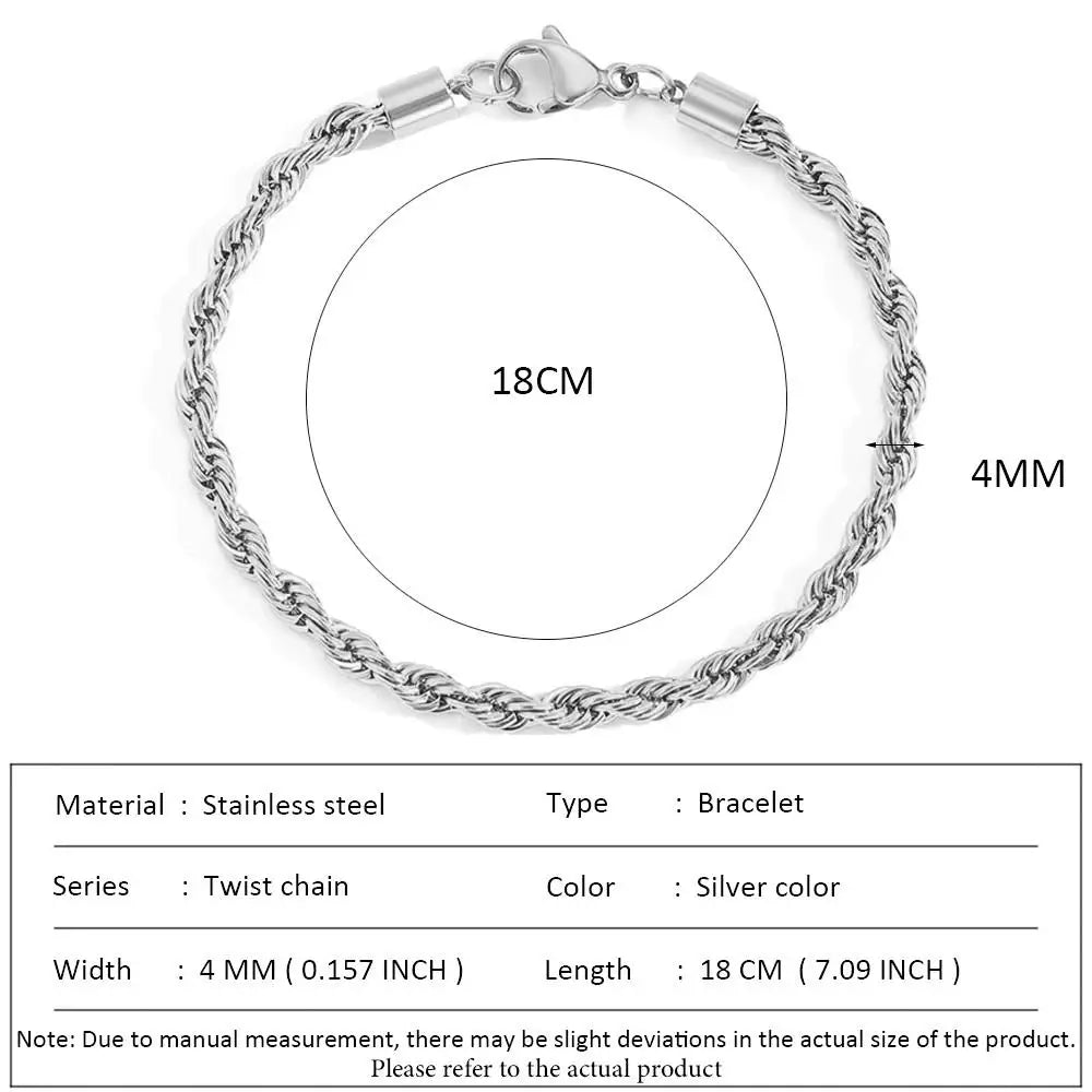 SUNIBI Classic Snake Chain Bracelets for Women Trend  Fashion Stainless Steel Cuban Chain Bracelet Trendy Woman Gifts Jewelry