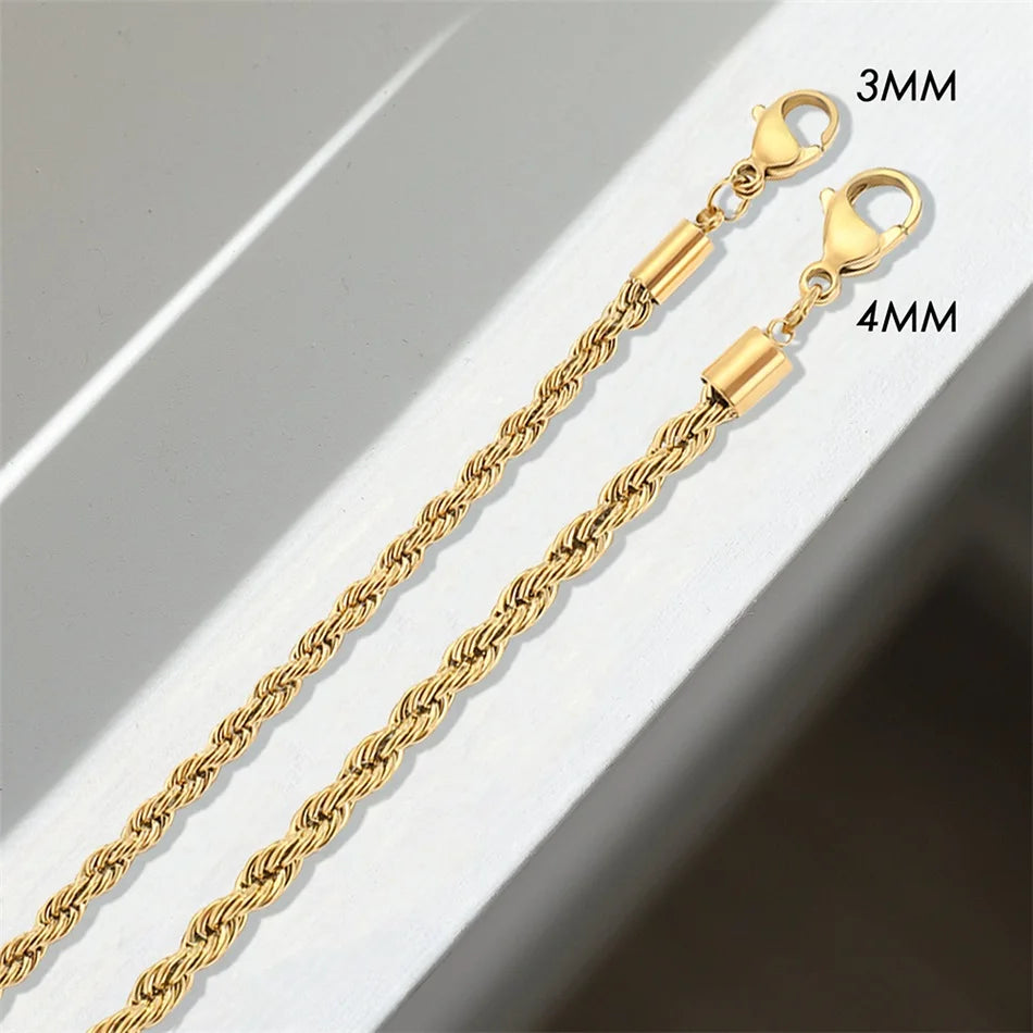 SUNIBI Classic Snake Chain Bracelets for Women Trend  Fashion Stainless Steel Cuban Chain Bracelet Trendy Woman Gifts Jewelry - Clikcy
