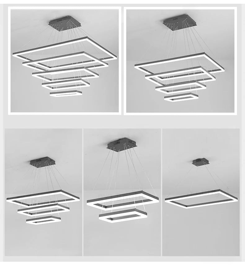 Living room pendant lamp 2024 new simple modern atmosphere hall main lamp Nordic creative designer restaurant lamp - Clikcy