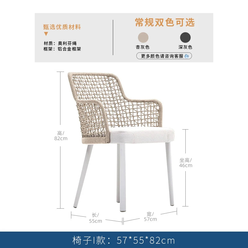 Outdoor Camping Garden Furniture Sets Lounge Rattan Dining Tables Chair Backyard Armchairs Sectional Salon De Jardin Furniture