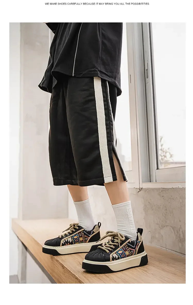 Platform Shoes Original Men's Sneakers Men All Brands Men's Sneakers Promotion Athletic Shoe High Quality Shoes Man Shoes - Clikcy