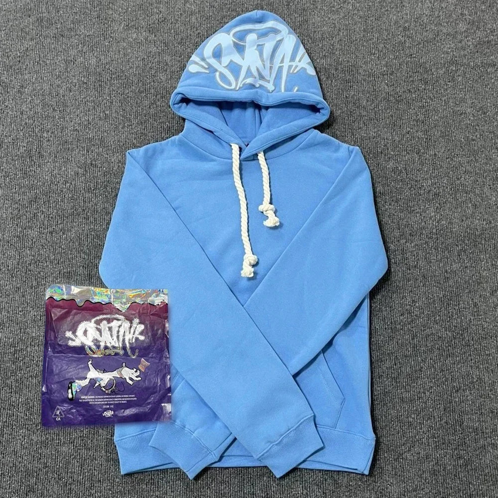 Brand Hip Hop Tracksuit Cotton Casual Hooded Harajuku Street Men Women Hoodies Pants Hip Hop Sportswear Tops Sports Trousers - Clikcy