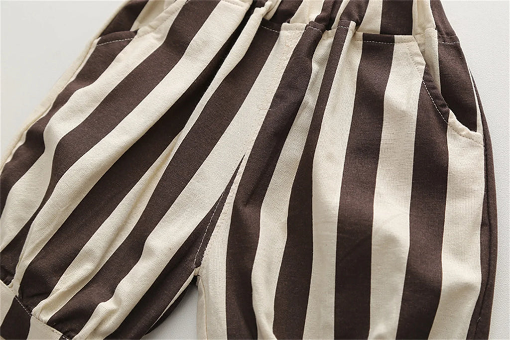 Summer Toddler Newborn Baby Boy Clothes Sets Casual T-shirt+Pants 2Pcs Kids Suits Infant 1st Birthday Sets Children Clothing - Clikcy