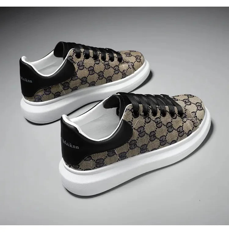 Canvas shoes, spring new men's shoes, student flat casual board shoes, trendy and versatile men's shoes, men's shoes - Clikcy