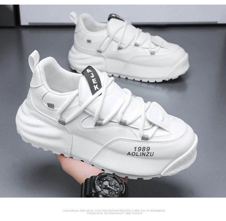 Hot Men's Bag-soled  Trendy Casual Shoes, 45 46 47 48 Size