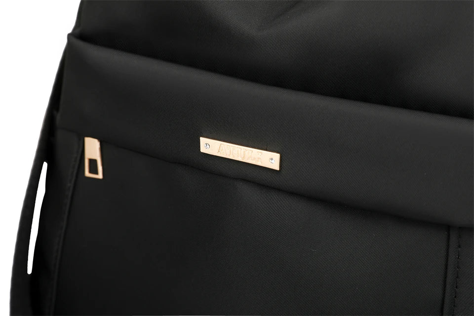 Simple Modern Backpack Women Waterproof Nylon Daypack Large Capacity School Bag Student Lightweight Back Pack Ladies Travel Bags - Clikcy