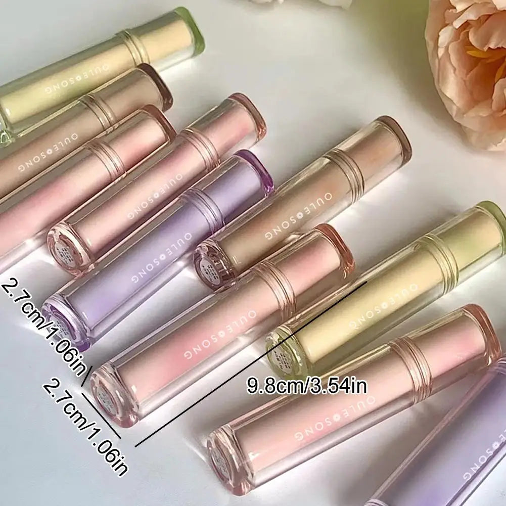 8 Colors Ice Tea Mirror Lip Glaze High Gloss Moisturizing Sexy Red Lip Tint Lipstick Hydrating Long Lasting Lip Gloss Lip Makeup - Clikcy