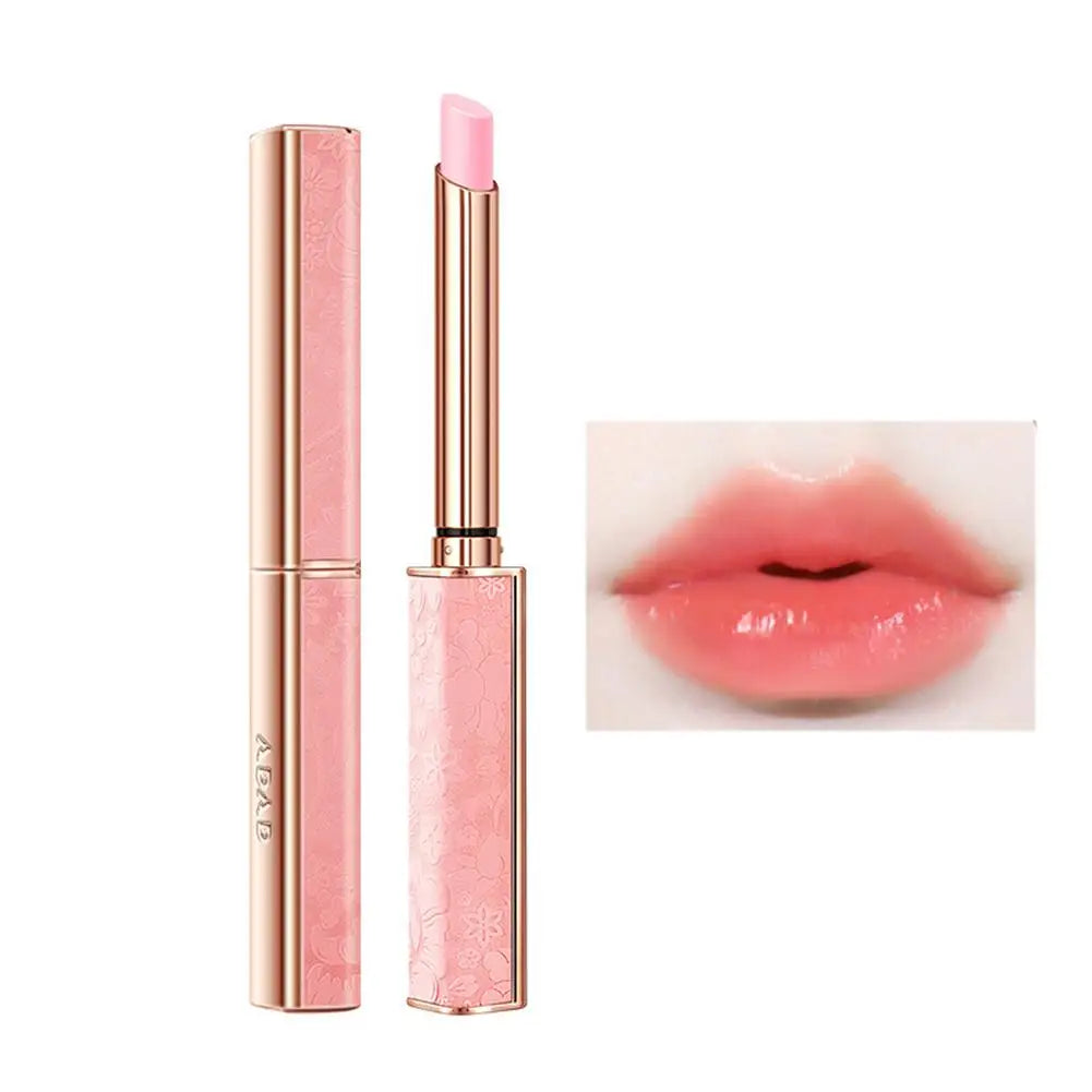 2024 Hot Sale Adad Lip Gloss Natural Daub Smoothly Ultralight Temperature Change Lipstick Lip Balm For Party P7x5 - Clikcy