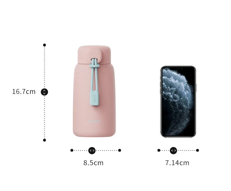 304 stainless steel insulated water bottle, belly coffee cup, portable insulated water bottle, cup, travel cup - Clikcy