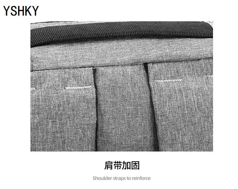 Women Fashion backpack soft leather multi-functional bag Polyester large capacity computer backpack - Clikcy