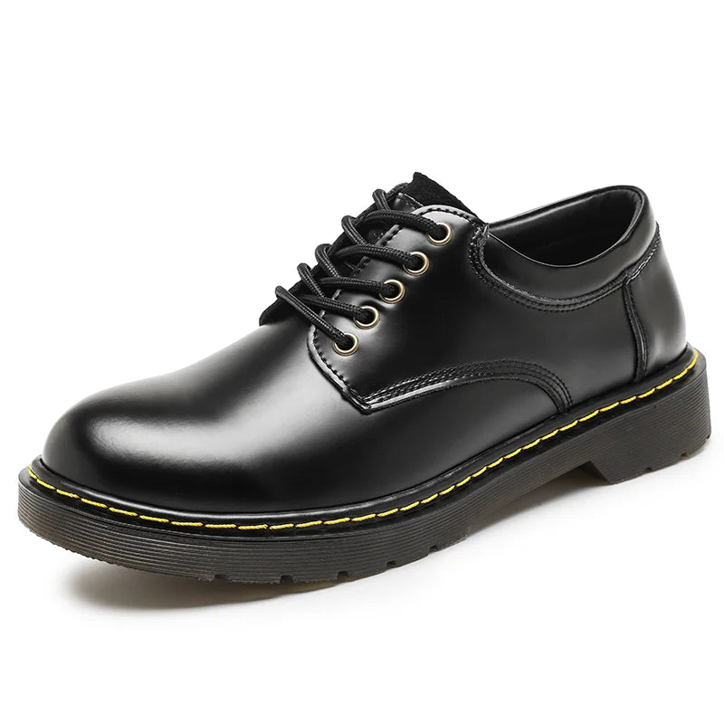 Autumn Classic Luxury Leather Shoes Men Casual Business Oxford Shoes Men Tooling Shoes Men Designer Black Formal Shoes For Men