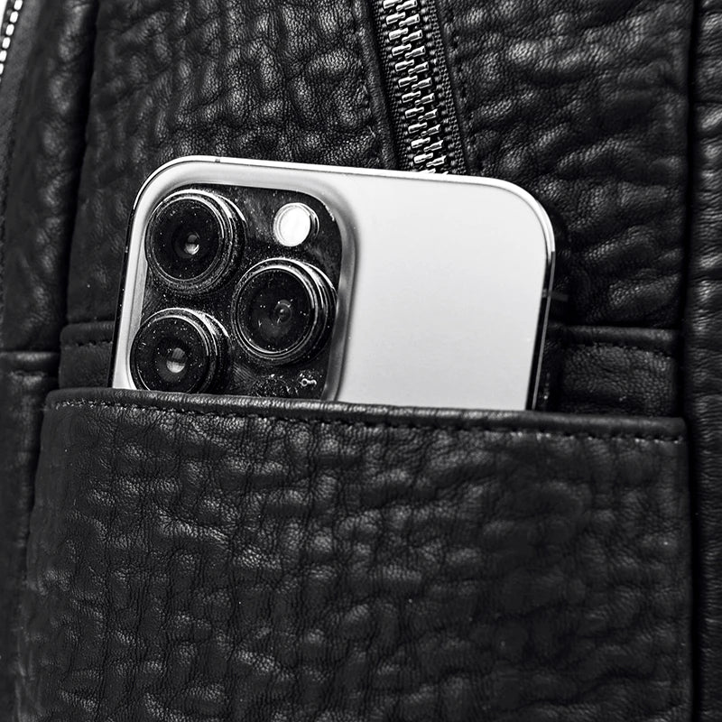 Large Backpack Women Leather Rucksack Women's Knapsack Travel Backpacks Shoulder School Bags for Teenage Girls Mochila Back Pack - Clikcy