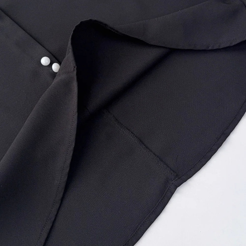 Korean Version Black Sleeveless Kids Clothes Summer New Bow Decoration Girls Dress Birthday Party Princess Dresses 2-7 Years Old - Clikcy