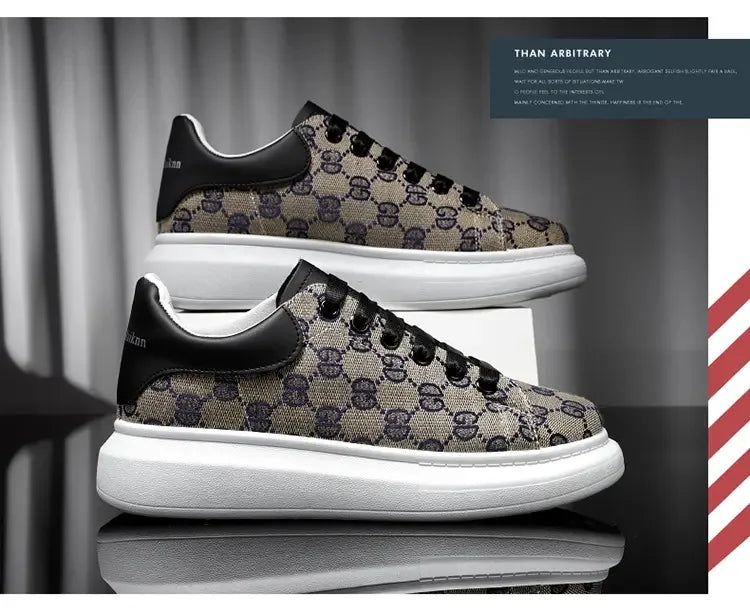 Canvas shoes, spring new men's shoes, student flat casual board shoes, trendy and versatile men's shoes, men's shoes - Clikcy