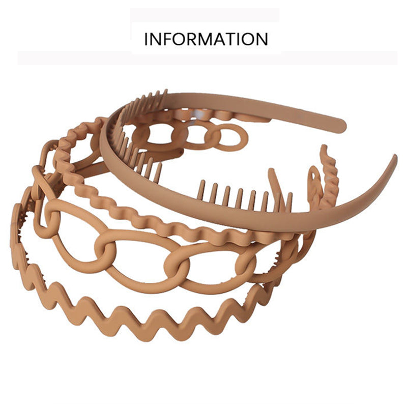 Fashion Headband Women Men Hair Bands Set Girls HairBand Hair Hoop Head band Hair Accessories Headwear Headdress Gift For Hair - Clikcy