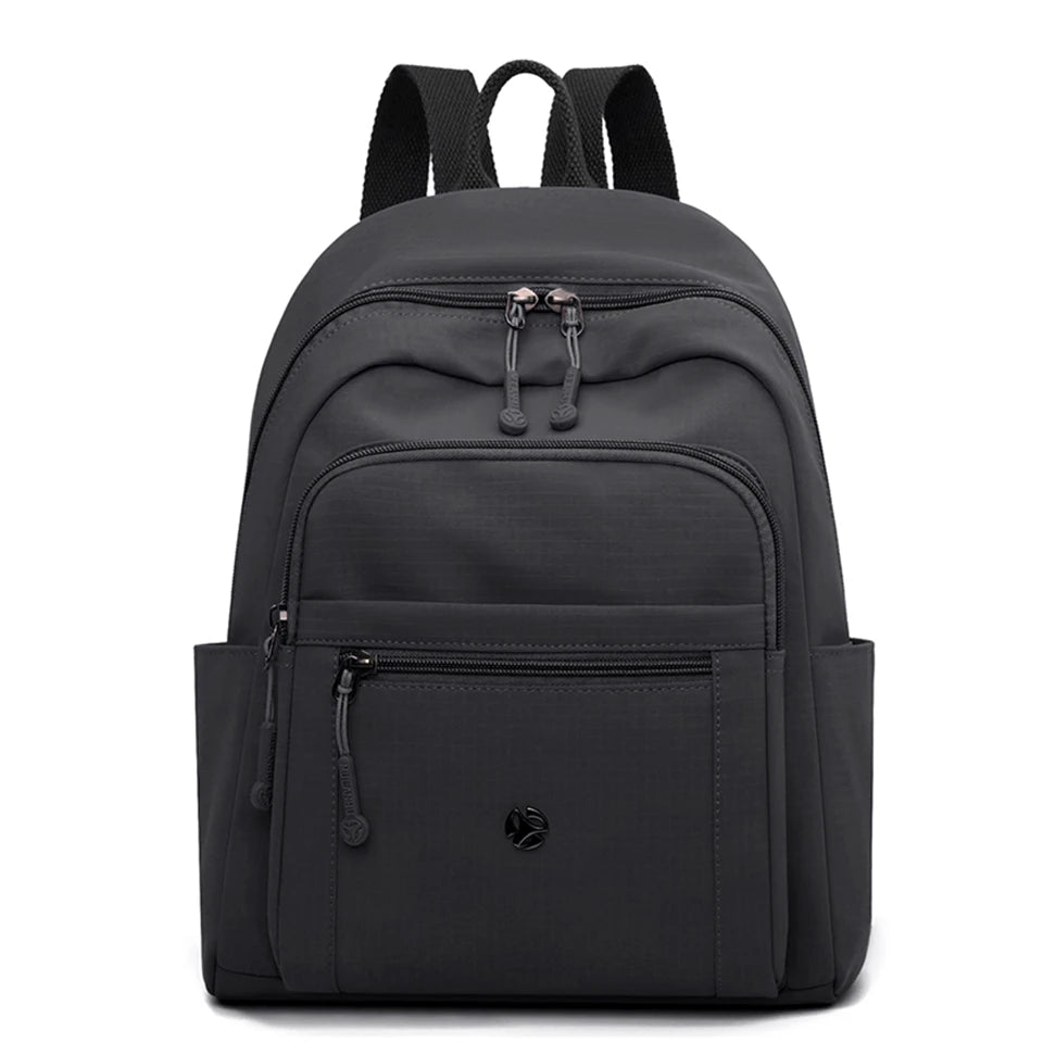 Waterproof Nylon Back Pack Women Multi Pockets Backpacks for Student Daypack Big School Bag Ladies Large Capacity Travel Bag - Clikcy