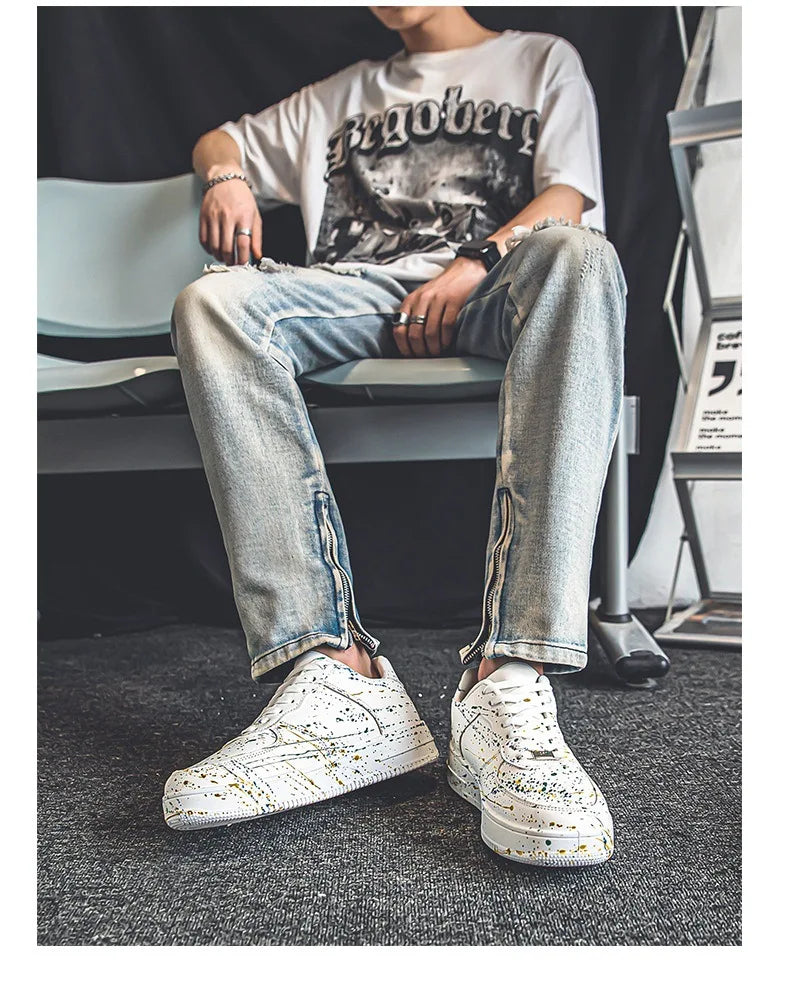 New Special Offer Men's Sneakers Fashion Trend Versatile Casual Board Shoes Soft Bottom Comfortable Lightweight Running Shoes