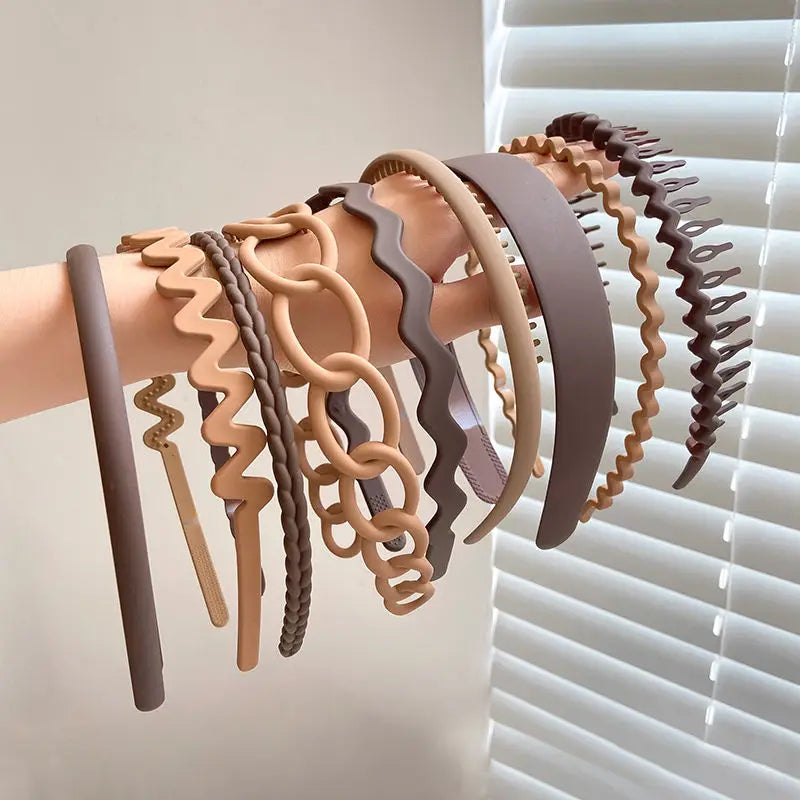 Fashion Headband Women Men Hair Bands Set Girls HairBand Hair Hoop Head band Hair Accessories Headwear Headdress Gift For Hair - Clikcy