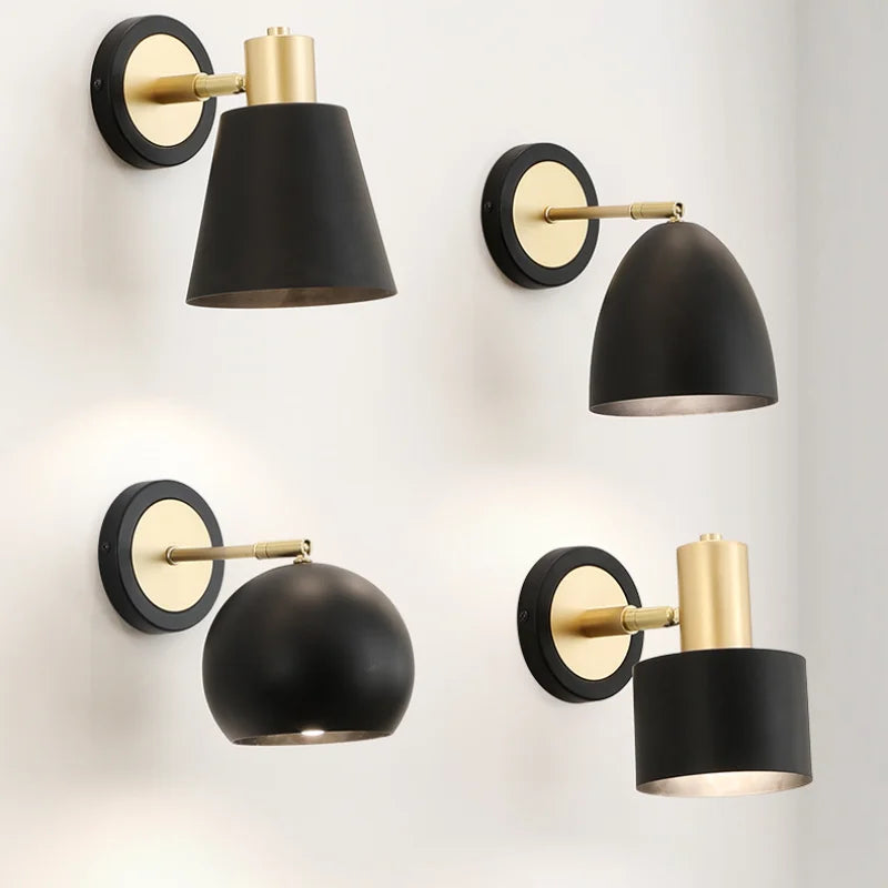 LED Wall Lamp for Bedroom Bedside Lamp Modern Lighting Mirror Front Lamp Living Dining Room Kitchen Sofa Background Wall Lights - Clikcy