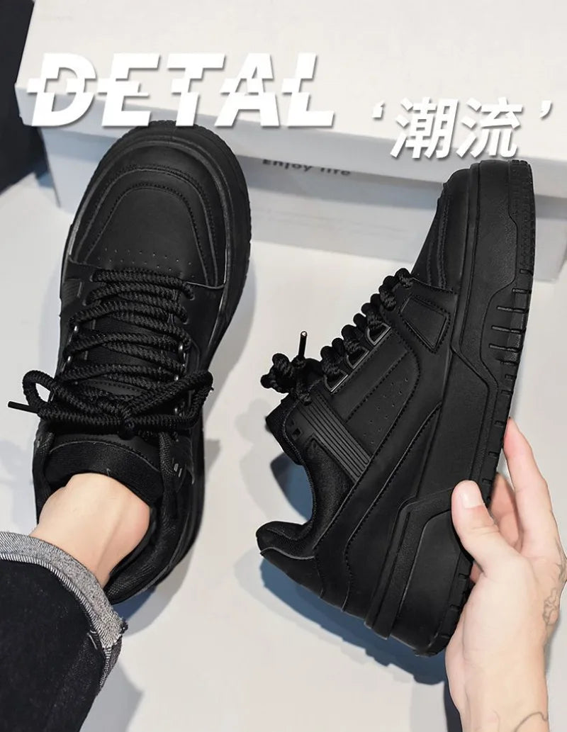 Autumn Youth Men Skateboard Shoes Fashion Versatile Comfortable Platform Casual Sports Shoes Man Vulcanized Shoe Tenis Masculino