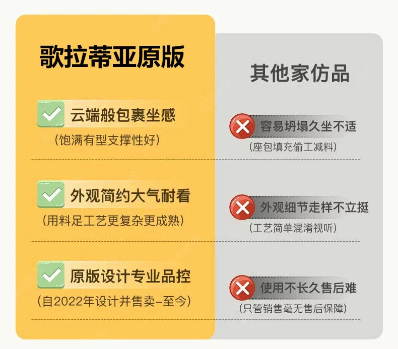 Nordic Modern Living Room Sofa Luxury Designer Fluffy Loveseat Lazy Sofa Lounge Cloud Divano Da Soggiorno Furniture Home - Clikcy