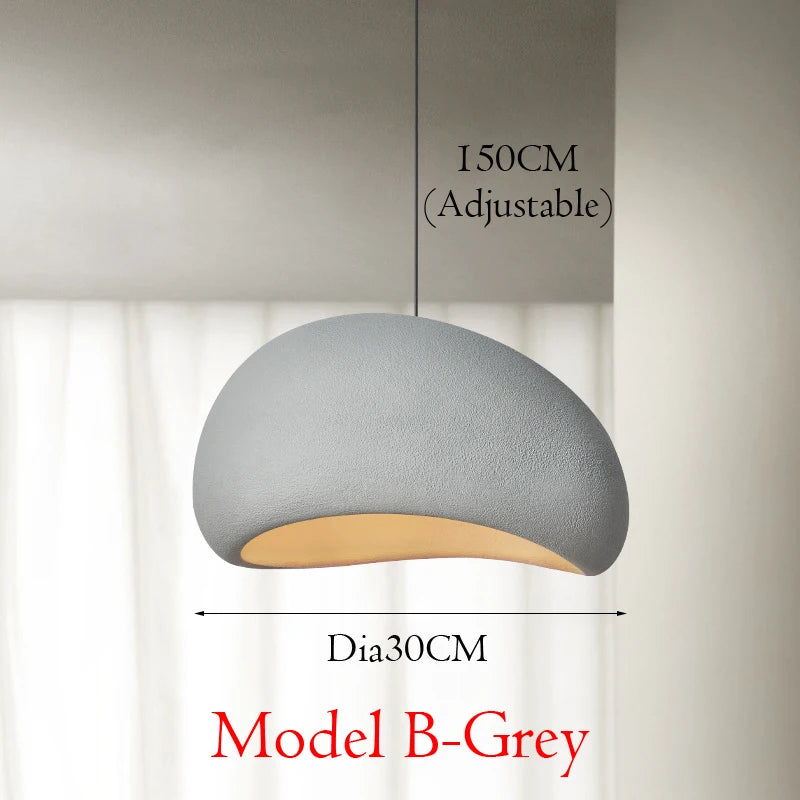 Wabi Sabi Pendant Light Dining Table Japan Hanging Lamp Bedside Nordic Living Room Bedroom Droplight Restaurant Suspended Lights - Clikcy