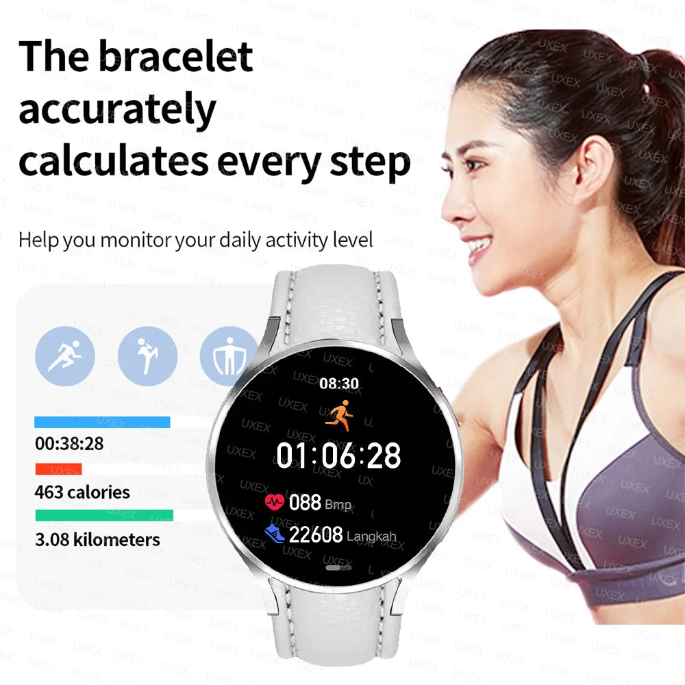 2025 New Business Smartwatch Men 1.32" inch Bluetooth Call Fitness Tracker Smart Wearable Women Wireless Call Watch Android IOS - Clikcy
