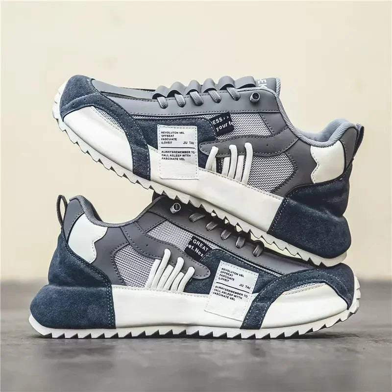 Men's Sneakers Luxury Brand Leisure Shoes Designer Platform Running Shoe Moccasins Leather Casual Shoes for Men Tenis Shoes 2025 - Clikcy