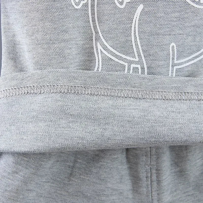 Summer Children Clothes Baby Boys Clothes Set Dinosaur Printed Turn-down Collar T-Shirts Tops+ Shorts 2PCS/Suit Infant Clothing - Clikcy