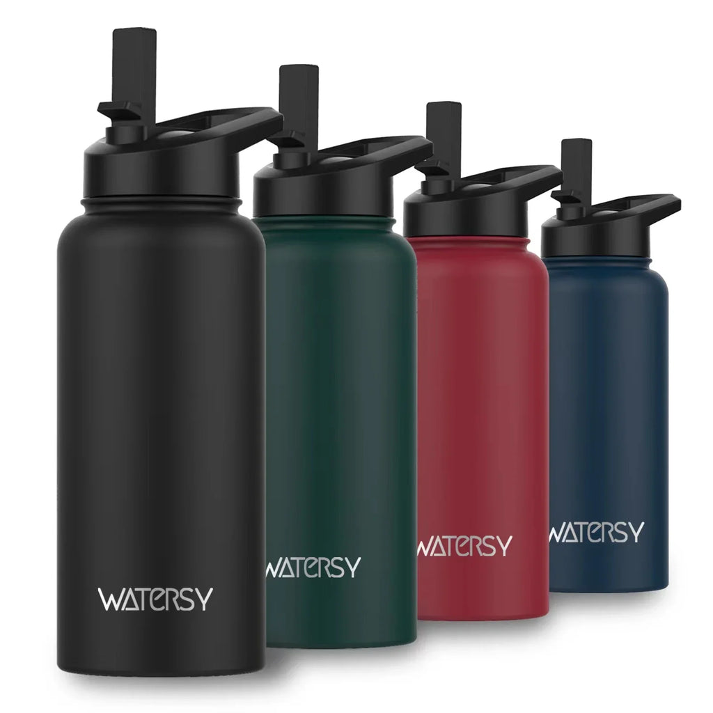 900ML Stainless Steel Thermal Mug with Handle Large Capacity Insulated Cup Office and Home Tumbler Outdoor Sports Water Bottle - Clikcy