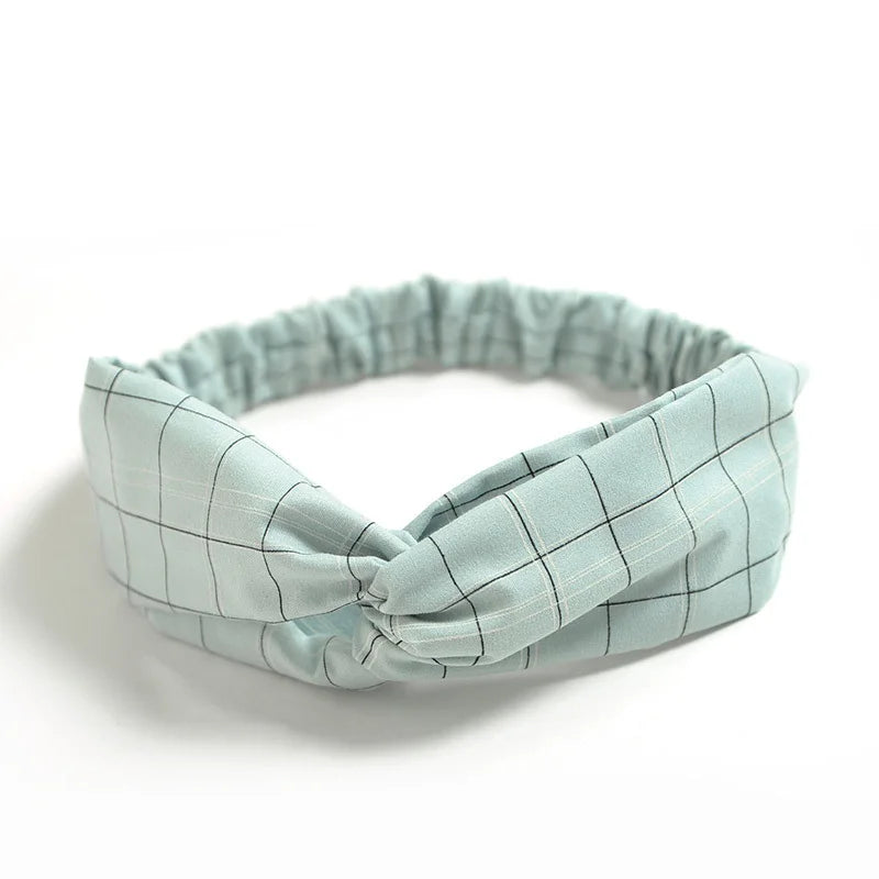 2024 Fashion Women Girls Bohemian Hair Bands Print Headbands Vintage Cross Turban Bandage Bandanas HairBands Hair Accessories