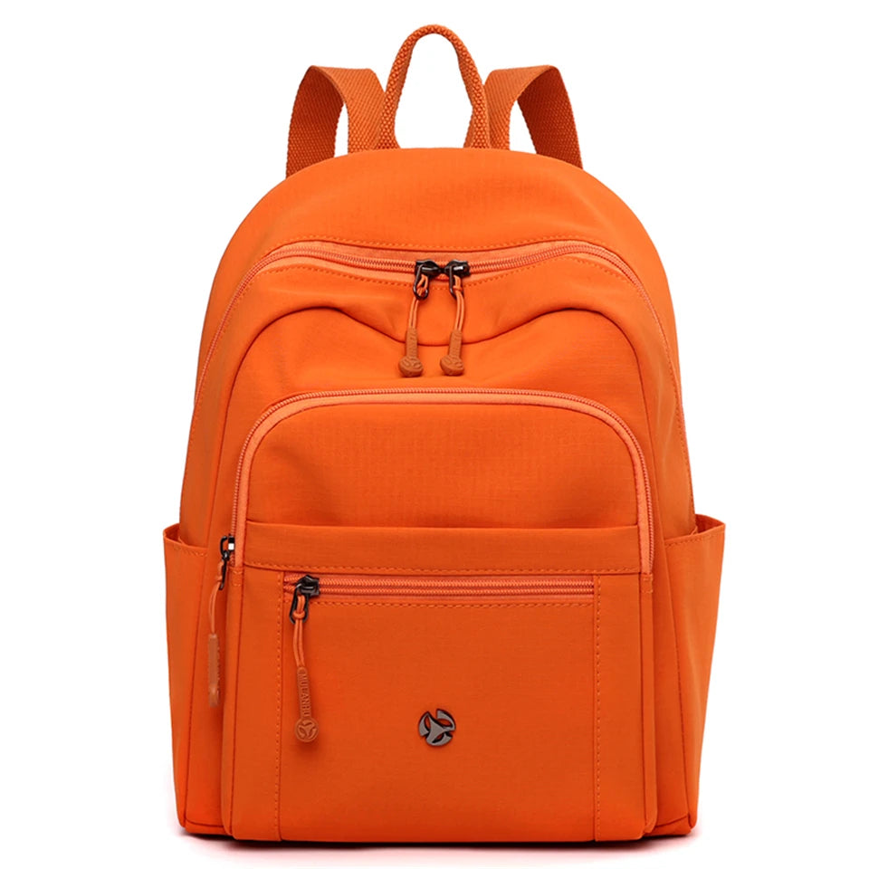 Waterproof Nylon Back Pack Women Multi Pockets Backpacks for Student Daypack Big School Bag Ladies Large Capacity Travel Bag - Clikcy