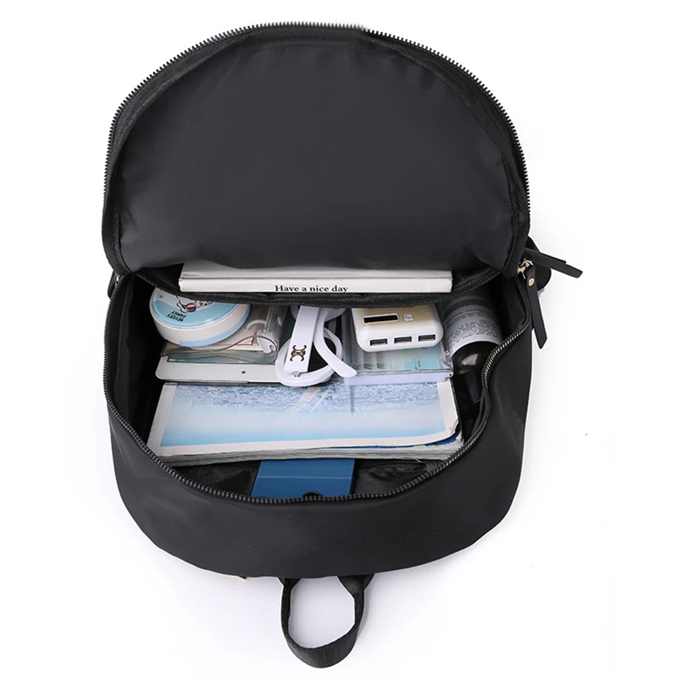 Large Capacity Backpack Woman Waterproof Nylon Back Pack for Women Fashion Ladies Multifunctional Bagpack Outdoor Travel Bag - Clikcy