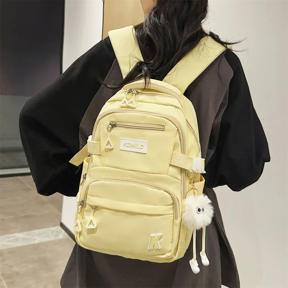 Woman Bags Women Backpack Backpacks Bagpacks Travel Bag Female Back Pack Mens Ita Ladies Women's 2025 Kawaii Multifinonal School - Clikcy