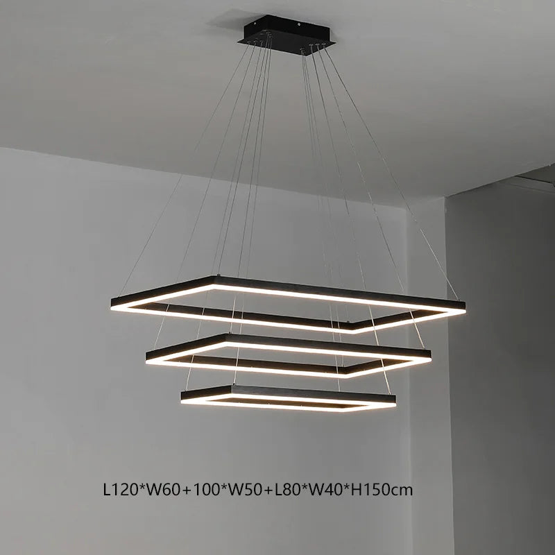 Living room pendant lamp 2024 new simple modern atmosphere hall main lamp Nordic creative designer restaurant lamp
