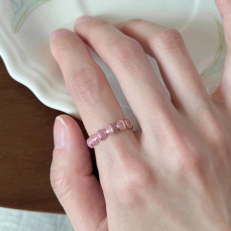 Pearl Ring Female Minority Design Advanced Sense Fashion Personality Adjustable Beimu Vintage Index Finger Ring Jewelry Gift - Clikcy