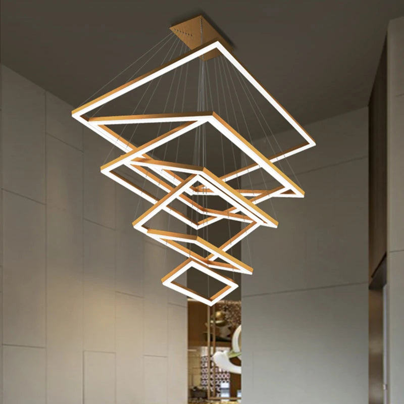 Living room pendant lamp 2024 new simple modern atmosphere hall main lamp Nordic creative designer restaurant lamp - Clikcy