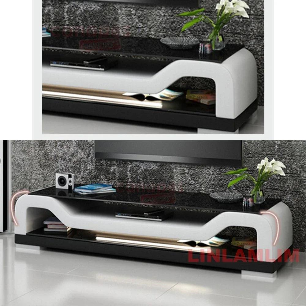 LED Lighted Sofa Set with Recliner, Speaker & USB Ports | Genuine Leather Sectional Couch with Console & Adjustable Headrests - Clikcy